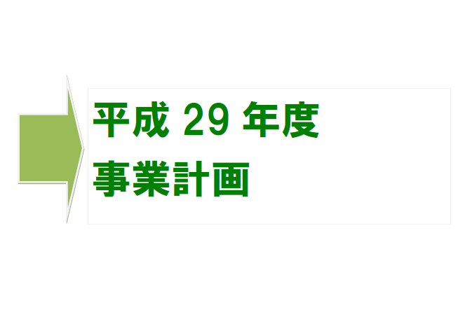 平成29年度事業計画